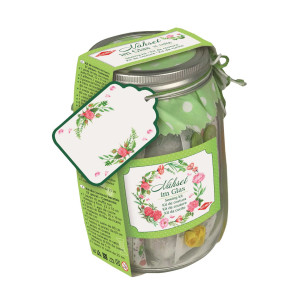 KLEIBER Nähset im Glas 31-teilig/grün