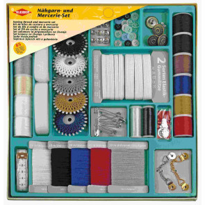 KLEIBER Nähgarn- / Mercerie-Set 85tlg./30cmx29cmx3cm