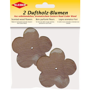 KLEIBER Duftholz Blume, groß 2-teilig