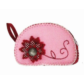 KLEIBER Filz-Accessoirestäschchen rose
