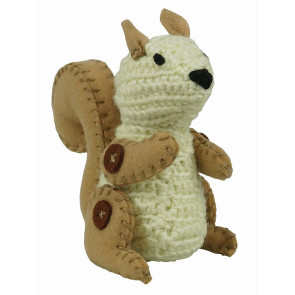 KLEIBER Häkeltier Eichhörnchen 7x12cm