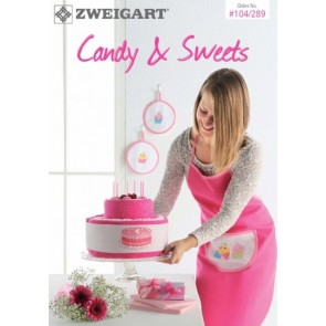 ZWEIGART-Brosch. Candy & Sweet