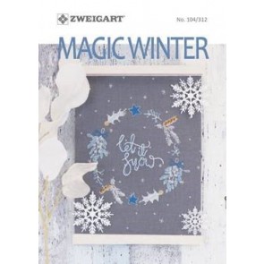 ZWEIGART-Brosch. Magic Winter