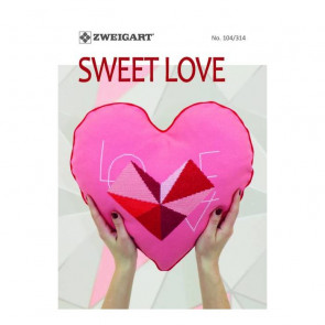 ZWEIGART-Brosch. Sweet Love