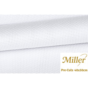 MILLER Pre-Cut Aida 32/8ct 40x50cm