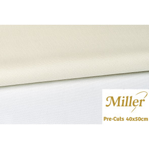 MILLER Pre-Cut Aida 70/18ct 40x50cm
